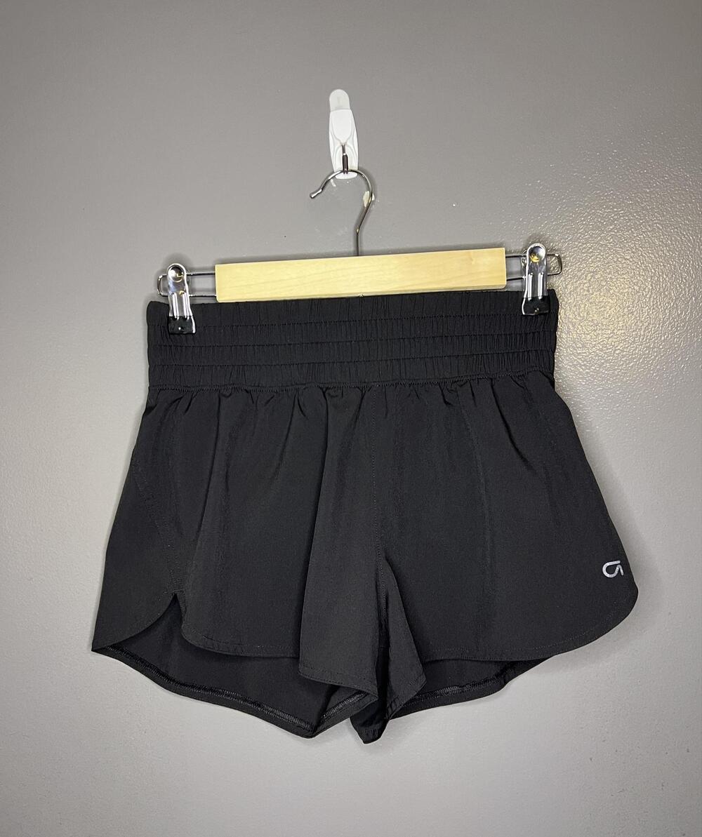 GapFit Running Shorts Womens XS Black Lined Lightweight Elastic Waist Athletic